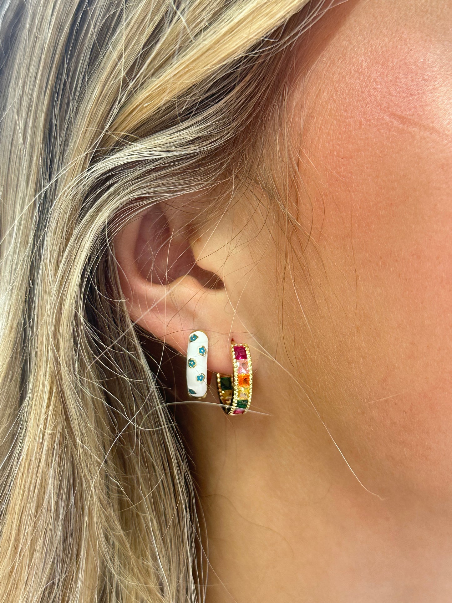 Dally Hoops - Colorful Gold