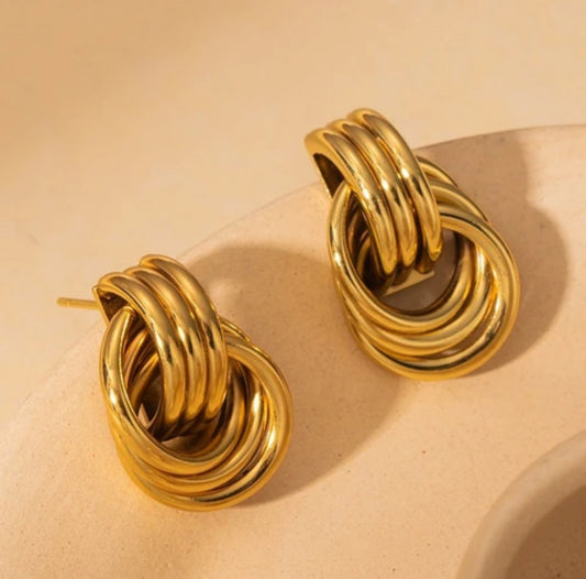 Chunky Twist Studs