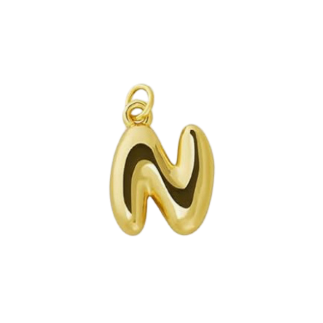 Bubble Letter N