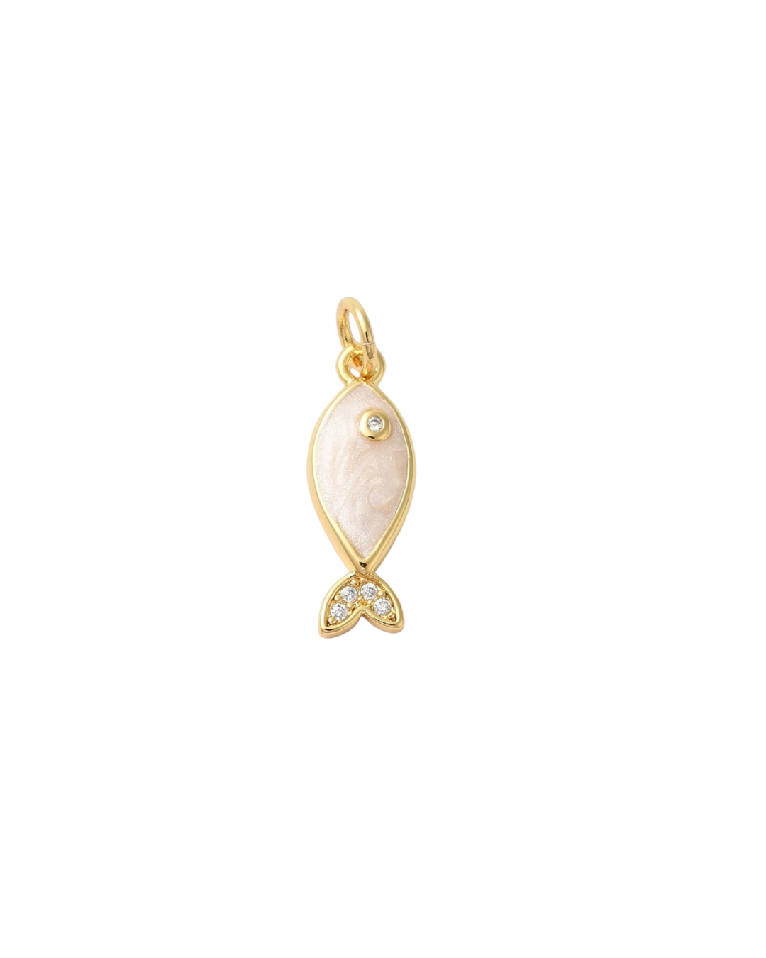 Enamel Fish Charm