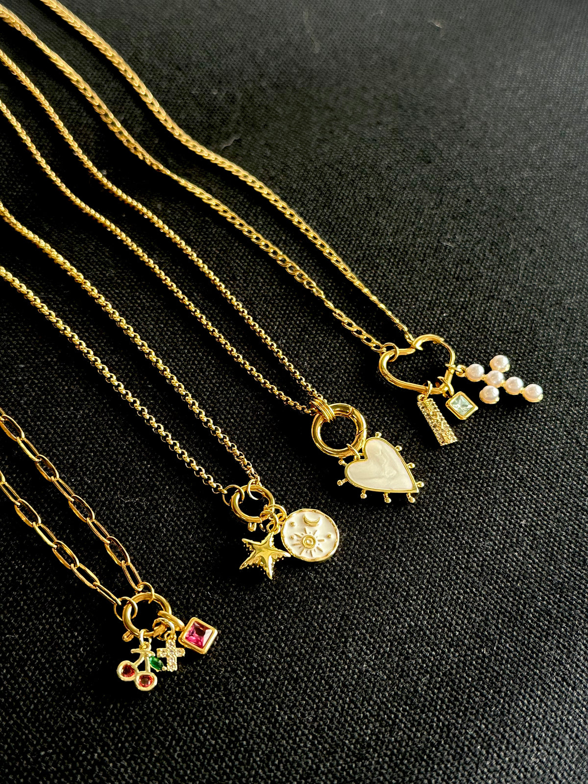 Birthstone/ Charm Necklaces