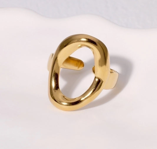 Chunky "O" Adjustable Ring