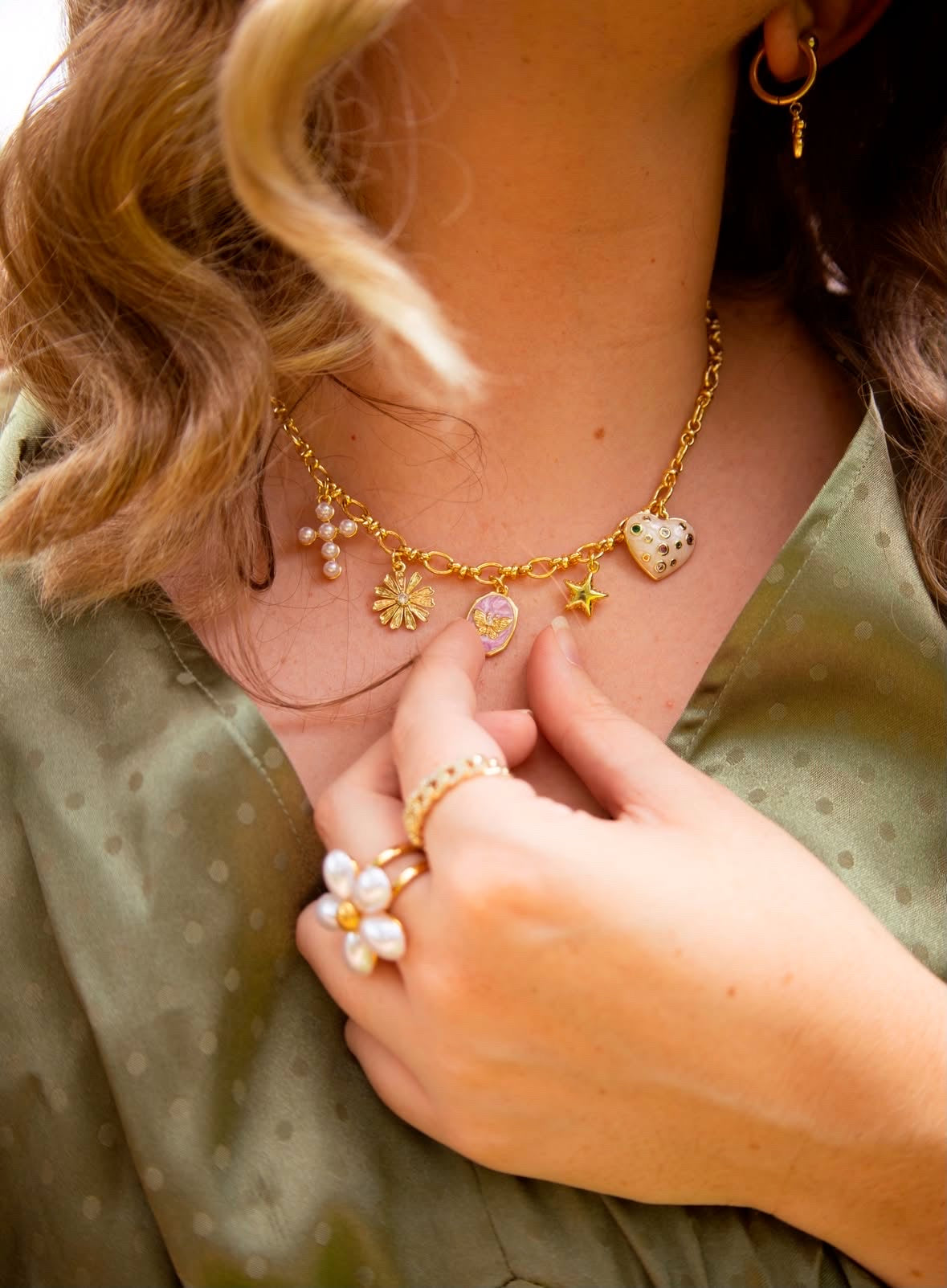 Glory Be Charm Necklace