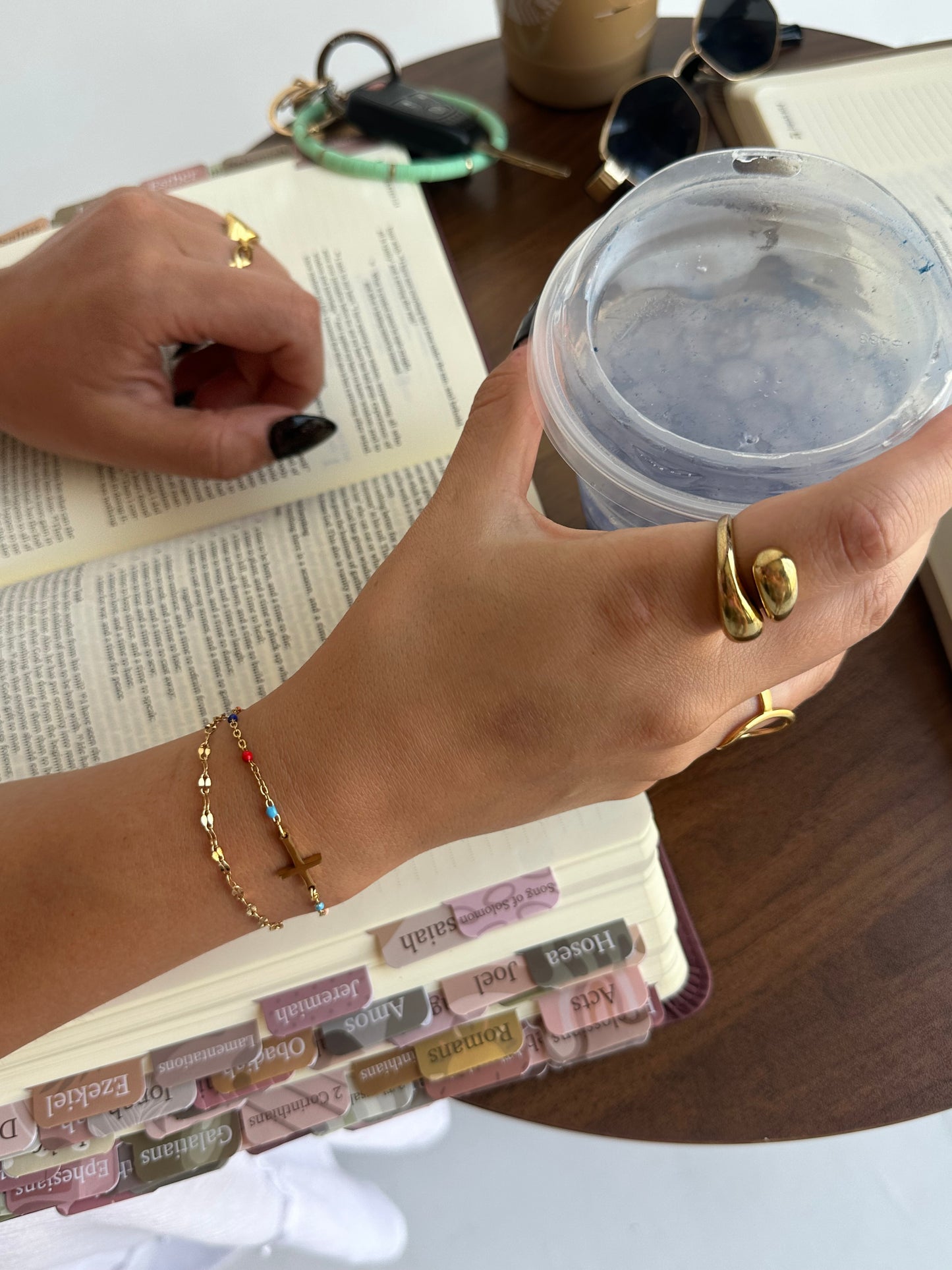 Double Layered Confetti Bracelet
