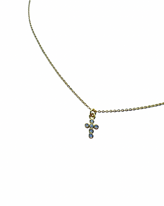 Mini Cross Necklace