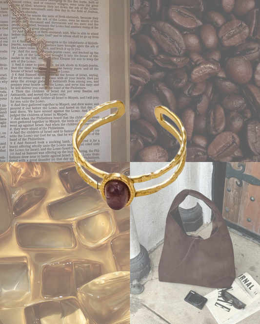 Noelle Ring Amber