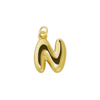 Bubble Letter N