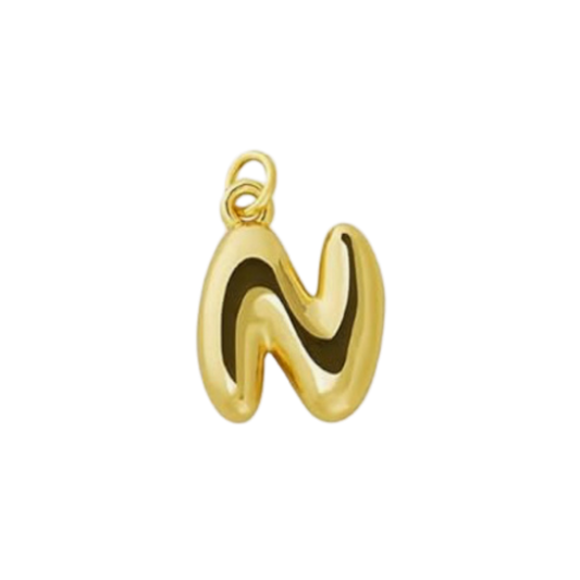 Bubble Letter N