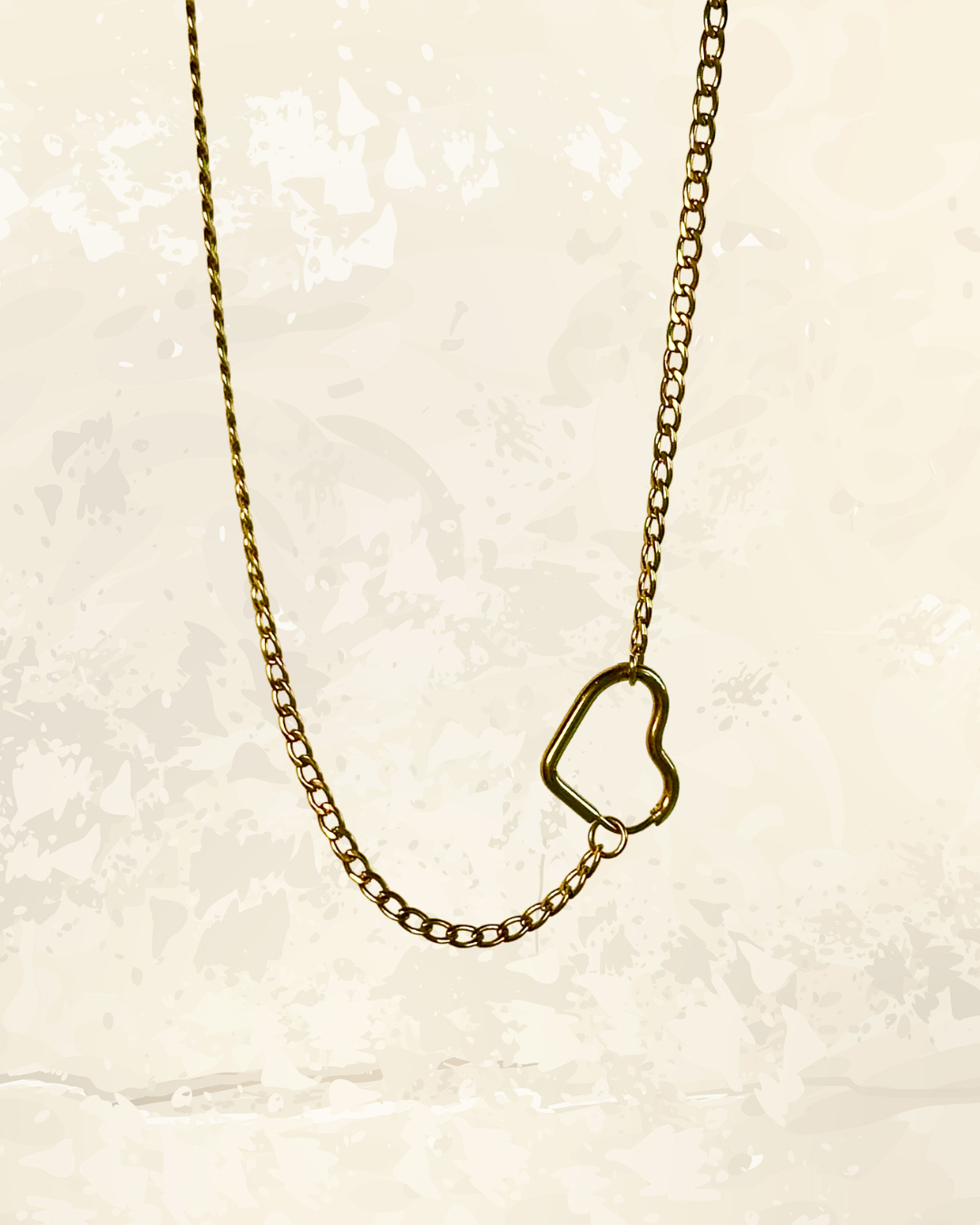 Heart Birthstone Necklace Base