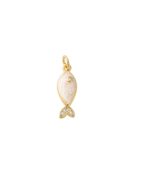 Enamel Fish Charm