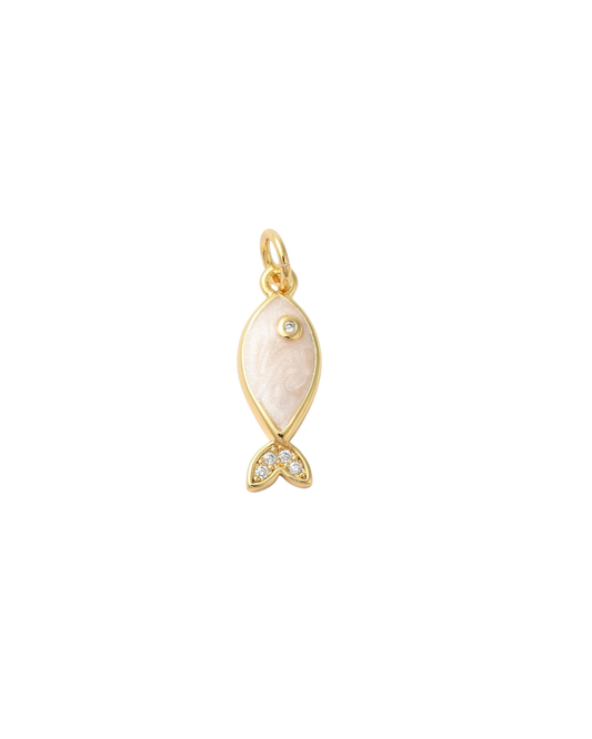 Enamel Fish Charm
