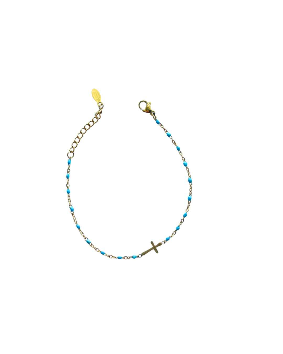 Lakeside Shimmer Cross Bracelet