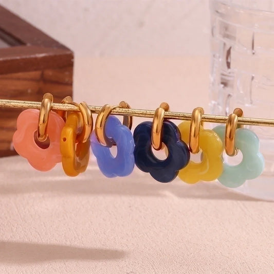 Poppy Hoops - Espresso